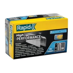 Cable staples, 5000 pcs, 10mm 28/10, Rapid Cable staples, 5000 pcs, 10mm 28/10, Rapid