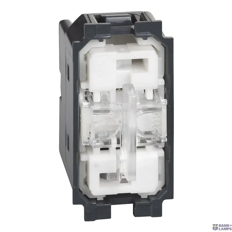 BTicino Changeover Switch Living Now 10A, 250V, 1P, 1 Module, 250 VA K4027