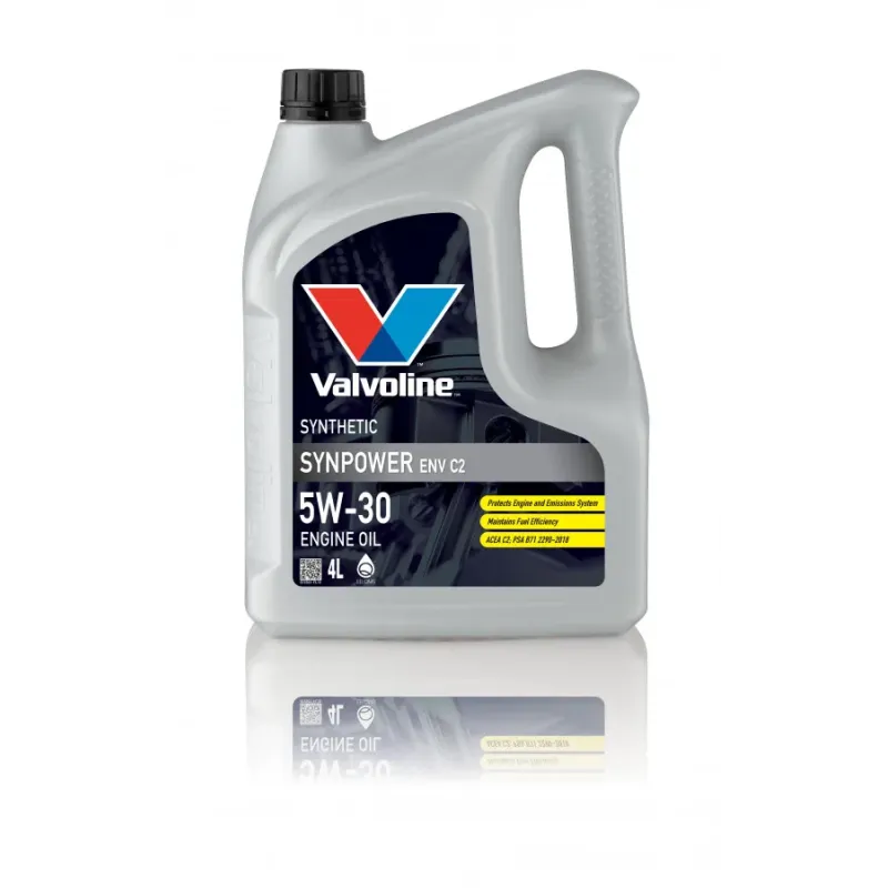 Valvoline Motoreļļa Synpower ENV C2 5W30 4L, Valvoline 872521