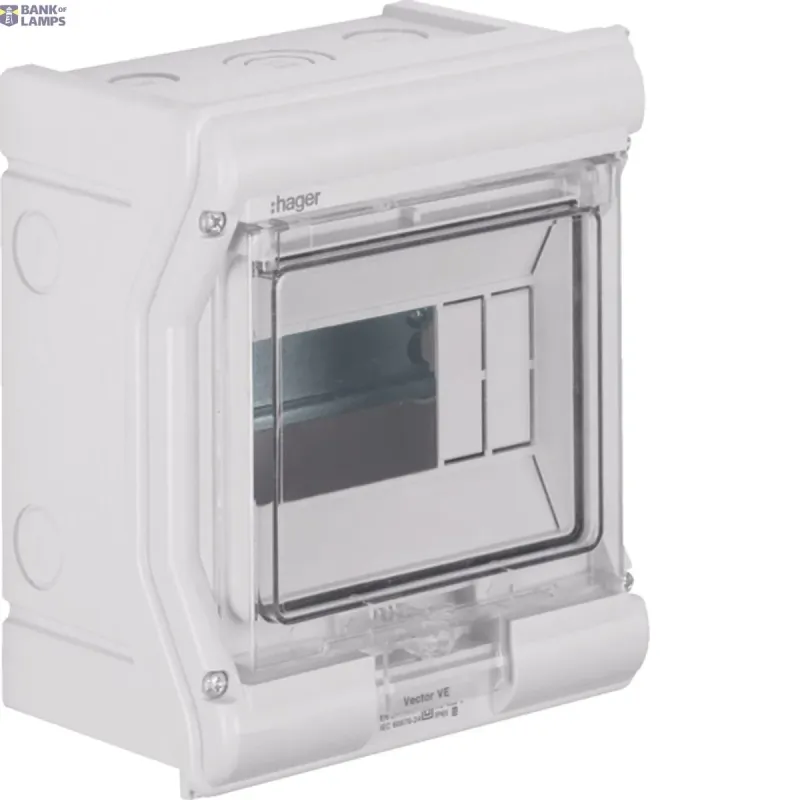 Hager Enclosure Vector Surface M IP IP65, 6M VE106PN