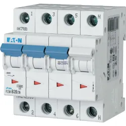 EATON 242544 — Miniature circuit breaker (MCB), 20 A, 3p+N, characteristic: C EATON 242544 — Miniature circuit breaker (MCB), 20 A, 3p+N, characteristic: C