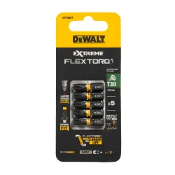 FLEXTORQ T30 отвёртка биты 25 mm, DeWALT, 5 шт.