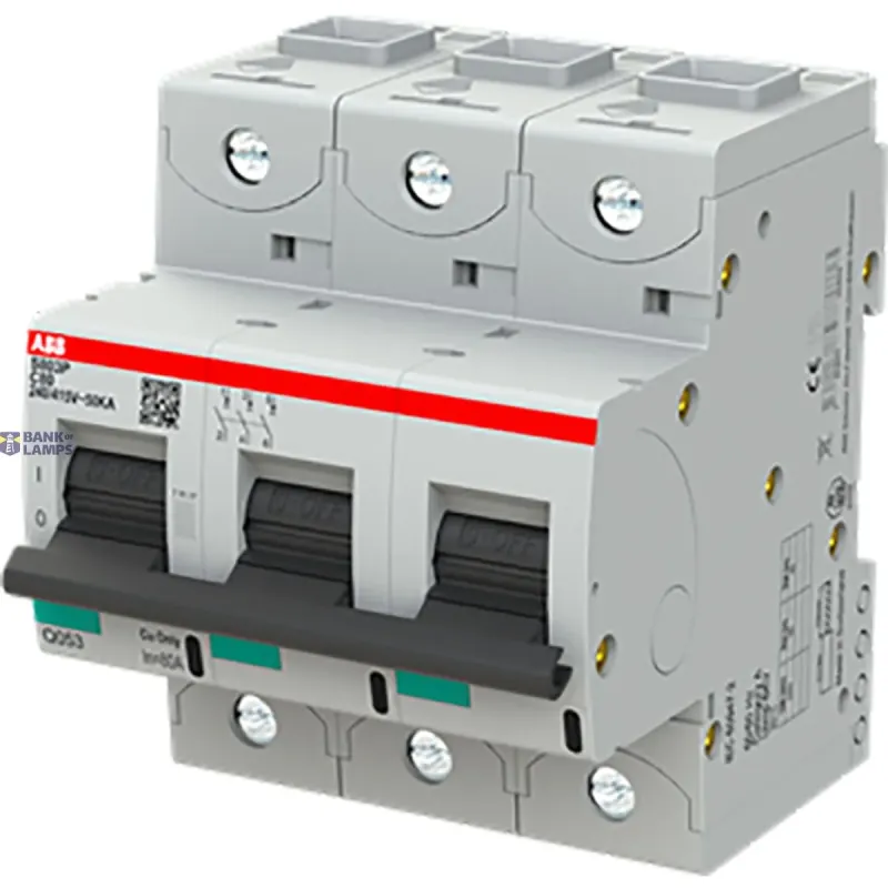 ABB Circuit breaker 50kA, 80A, C char, 3 pole 2CCG001232R0001