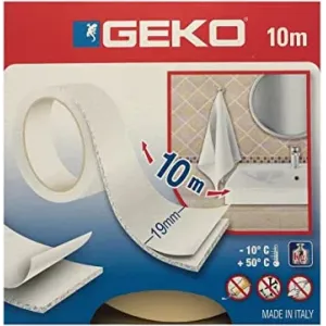 GEKO 8014846532108 — BI-adhesive fix in tape 19x10M 20000/8 GEKO