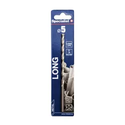 SPECIALIST+ metāla urbis LONG DIN340, 5 x 90 mm SPECIALIST+ metāla urbis LONG DIN340, 5 x 90 mm
