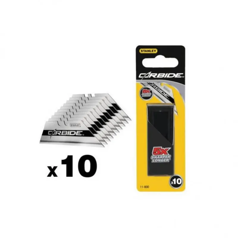 Stanley Trapec-veida asmens CARBIDE 10gab., Stanley 2-11-800