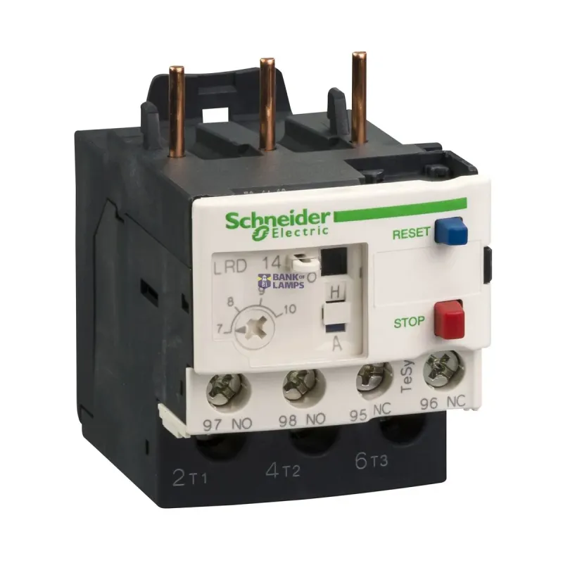 Schneider Electric Differential Thermal Overload Relay TeSys LRD /TeSys Deca LRD08