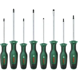 Bosch skrūvgriežu komplekts 1600A02BX8, 8 gab. Bosch skrūvgriežu komplekts 1600A02BX8, 8 gab.
