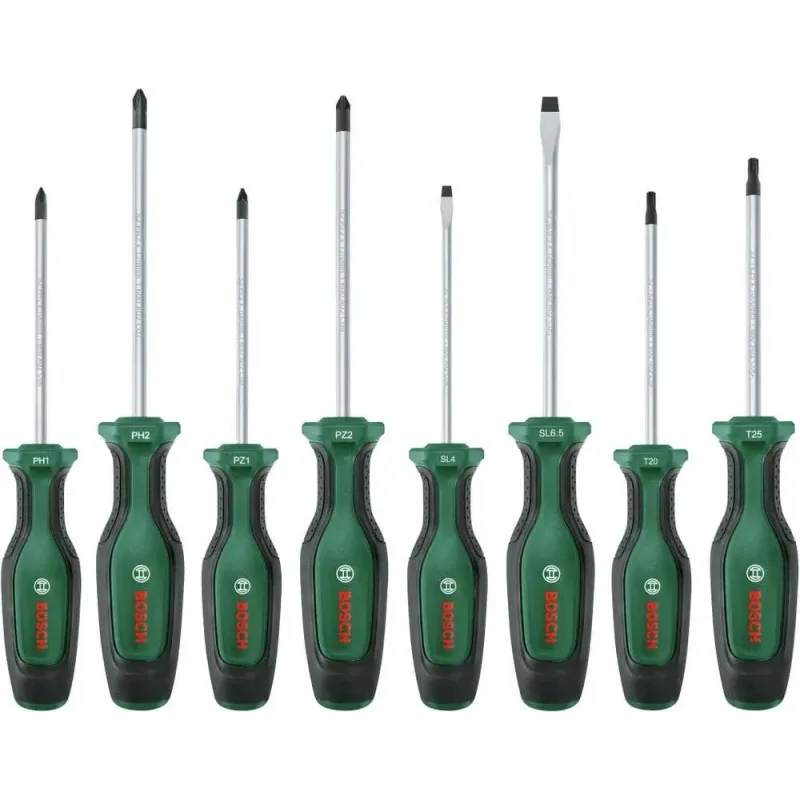 Bosch Bosch skrūvgriežu komplekts 1600A02BX8, 8 gab. 1600A02BX8