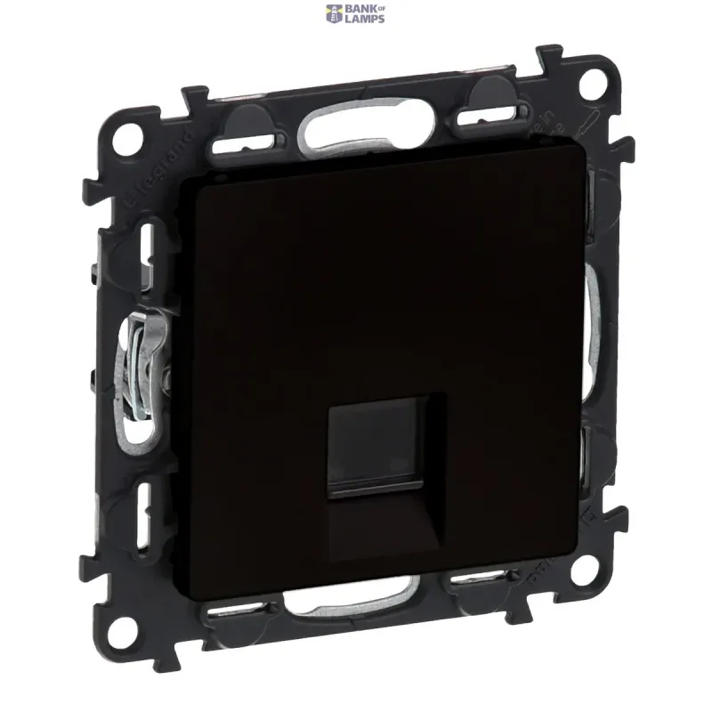 Legrand RJ45 Socket Valena Life Cat 5E, FTP, Black 756353