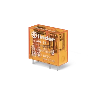 FINDER 403190240000 — PCB/Plug-in Rel. 3,5mm.pinning 1CO 10A/24VDC/Agni (40.31.9.024.0000)