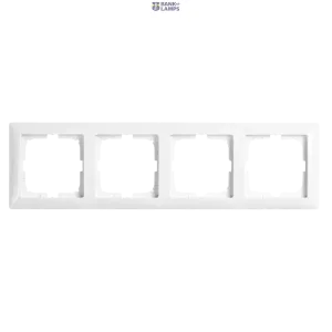 Cover Frame 4V Basic 55 White Cover Frame 4V Basic 55 White