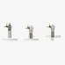 EUROBOOR Centra tapa kroņurbjiem 6,35x102 mm, Euroboor 65-9-IBC90