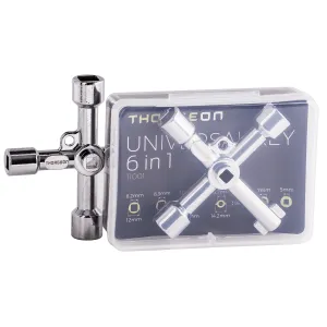 THORGEON 11001 — Universal KEY 6 in 1 (Metal) in blister 11001