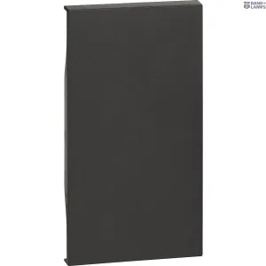 BTicino KG00M2 — Key Cover Living Now IP20, Black, IK04, Thermoplastic, Matt Finish