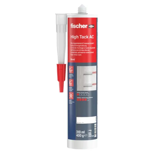 Fischer Fischer montāžas līme, balta 61-53128