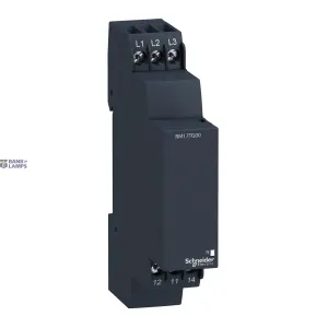 Schneider Electric RM17TG00 — 3-Phase Control relejs Harmony, 5A, 208–480V AC, 1CO, Without, IP20