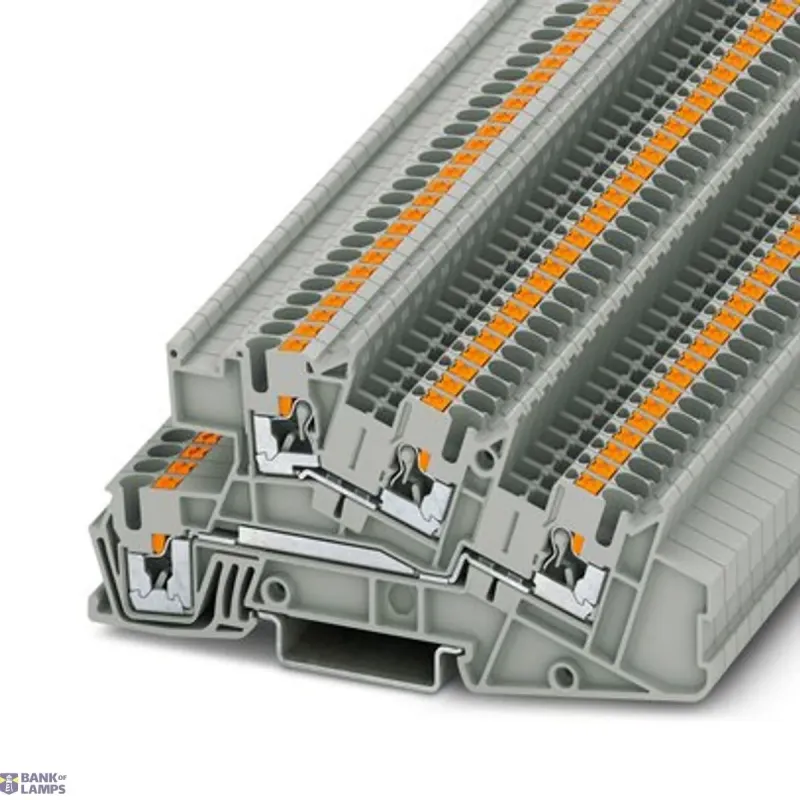 Phoenix Contact Installation Level Terminal Block PTI 2.5-L/L, 24A, Push-in 3213953