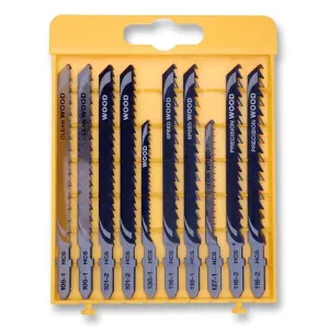 DeWalt DT2294-QZ — figūrzāģa asmens for Wood and metal Kit (10pcs) DT2294-QZ DeWALT