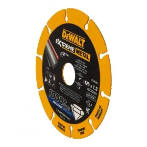 DeWalt DT40252-QZ — 125 x 22.23 x 1.3mm Extreme Metal Diamond Disc DE40252-QZ DeWalt