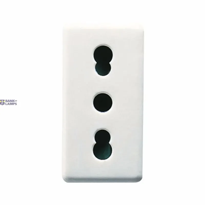 GEWISS ITALIAN STANDARD SOCKET-OUTLET 250V ac, 2p+e 16a Dual GW20203