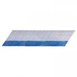 Finish nails 34°DA, electrogalvanized, glued strip, 4000 pcs/pack 64x1,8 mm, Ecomax