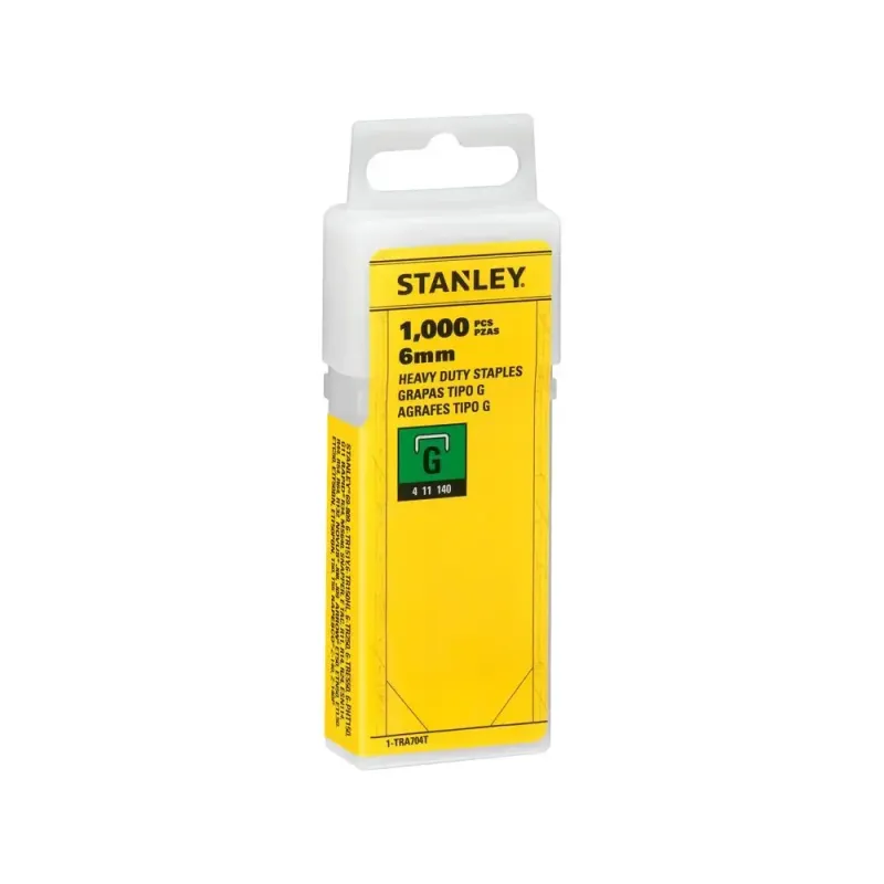 Stanley 140 tips skavas Stanley 1000 gab. 6 mm 62-TRA704T