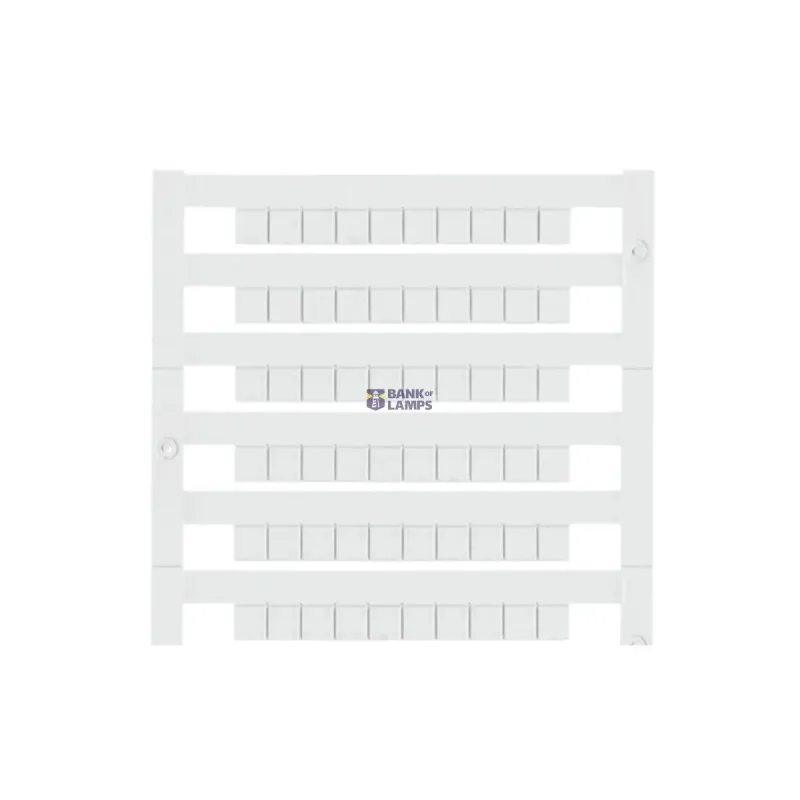Weidmüller Dekafix, Terminal marker, 5 x 5 mm, Pitch in mm (P): 5.00 1609801044