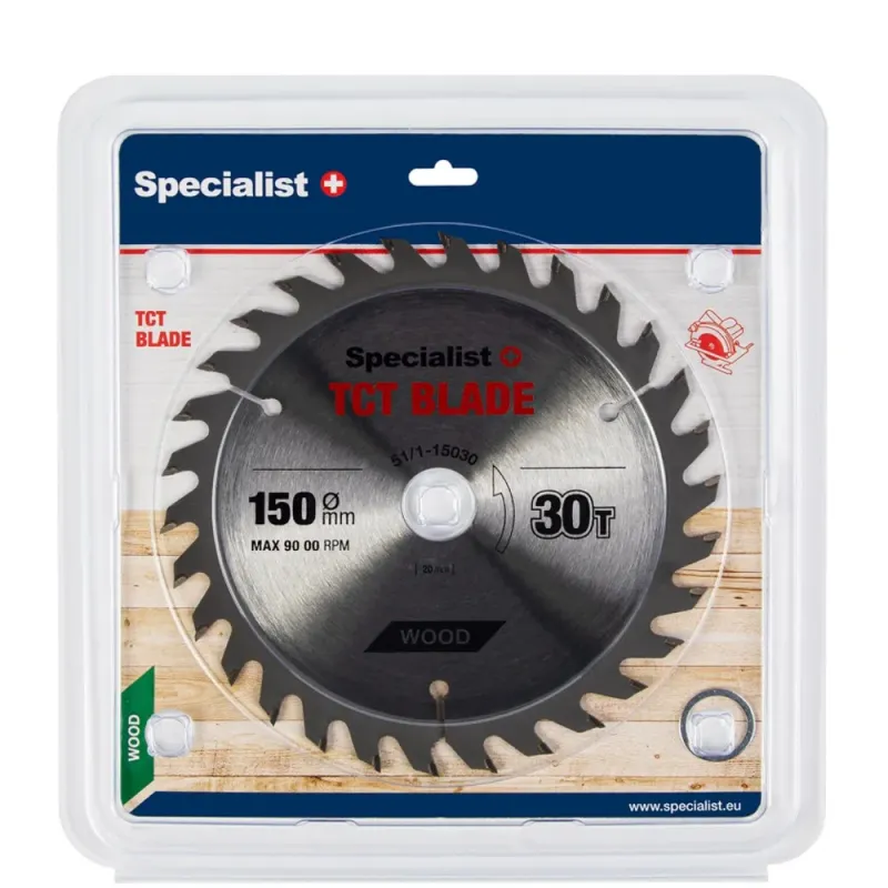 Specialist+ SPECIALIST+ griešanas disks, 150 x 30T x 20/16 mm 51-1-15030