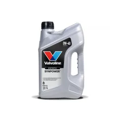 Motoreļļa Synpower 0W40 5L, Valvoline