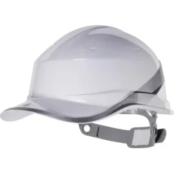 Aizsargķivere, BASEBALL, regulējama, balta DIAMOND V, Delta Plus