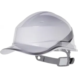 Aizsargķivere, BASEBALL, regulējama, balta DIAMOND V, Delta Plus Aizsargķivere, BASEBALL, regulējama, balta DIAMOND V, Delta Plus