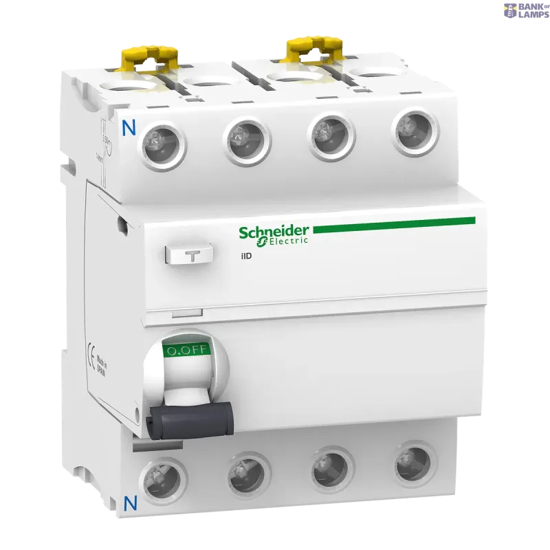 Schneider Electric Residual Current Circuit Breaker Acti9 iIDK RCCB, 4P, 40A A9R61440