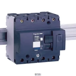Schneider Electric 18673 — automātslēdzis Acti9 NG125N, 4P, 100 A, D Curve, 20 kA, 380–415 V AC Schneider Electric 18673 — automātslēdzis Acti9 NG125N, 4P, 100 A, D Curve, 20 kA, 380–415 V AC