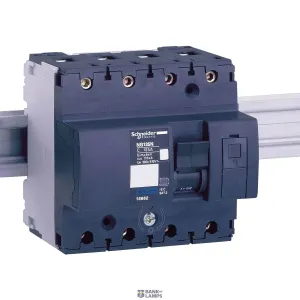 Schneider Electric 18673 — automātslēdzis Acti9 NG125N, 4P, 100 A, D Curve, 20 kA, 380–415 V AC Schneider Electric 18673 — automātslēdzis Acti9 NG125N, 4P, 100 A, D Curve, 20 kA, 380–415 V AC