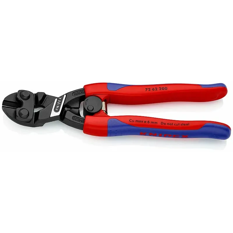 Knipex Asknaibles 200mm, pastiprinātas D6mm, Knipex 7262200