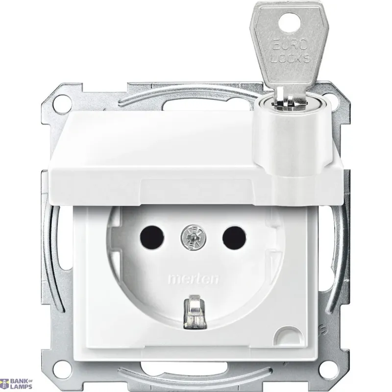 Schneider Electric Socket Outlet Merten System M SCHUKO, SCHUKO socket outlet MTN2315-0319