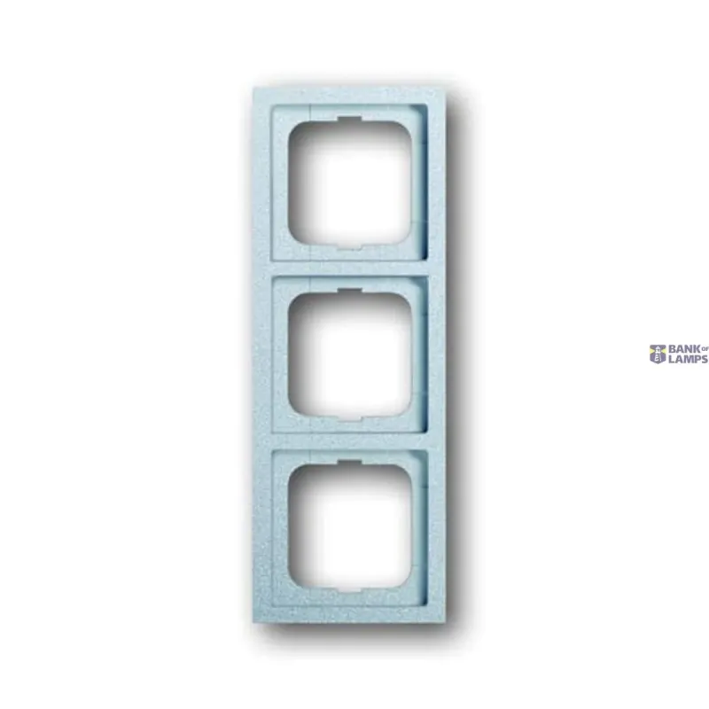 Busch-Jaeger 1723-183K-500 Cover Frame 3gang(s) aluminium silver 2CKA001754A4533
