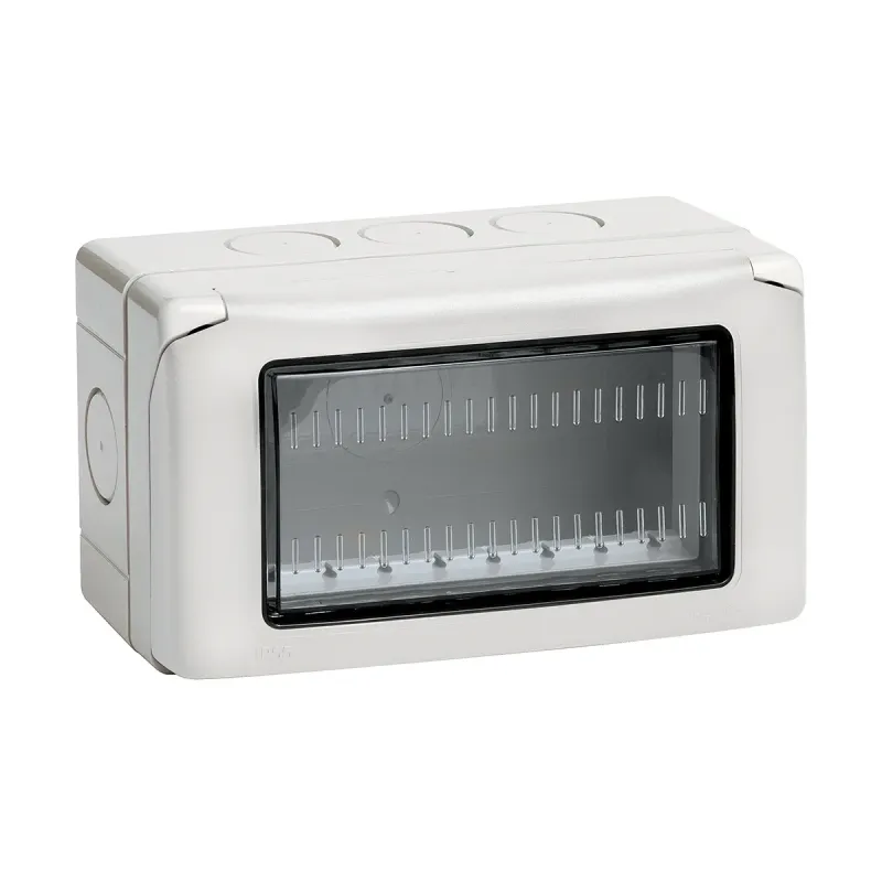 BTicino Surface-Mounted Housing Classia IP55, 4 Modules, 4 Units 27504