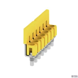 Weidmüller 1057260000 — Terminal Block Cross-Connector when screwed in, yellow, 41 A Poles 7 P 6.10 Ins Yes W 7.6 mm Weidmüller 1057260000 — Terminal Block Cross-Connector when screwed in, yellow, 41 A Poles 7 P 6.10 Ins Yes W 7.6 mm