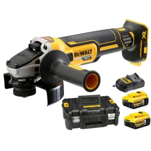 Akumulatora leņķa slīpmašīna Dewalt DCG405P2-QW 2x5,0Ah Akumulatora leņķa slīpmašīna Dewalt DCG405P2-QW 2x5,0Ah