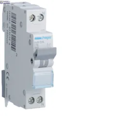 Hager MJN516 — автоматический выключатель 1P+N, 4.5 kA C-16 A, 1M