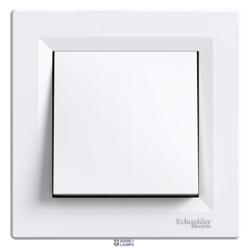 Schneider Electric Installation Switch Asfora, White, Terminal EPH0500321