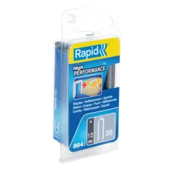 Vadu skavas, 864 gab,12mm,blister 36/12, Rapid Vadu skavas, 864 gab,12mm,blister 36/12, Rapid
