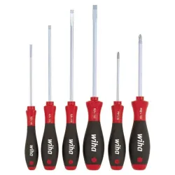 Wiha 07152 — Slotted / Phillips Screwdriver Set SoftFinish® (07152) 6 pcs