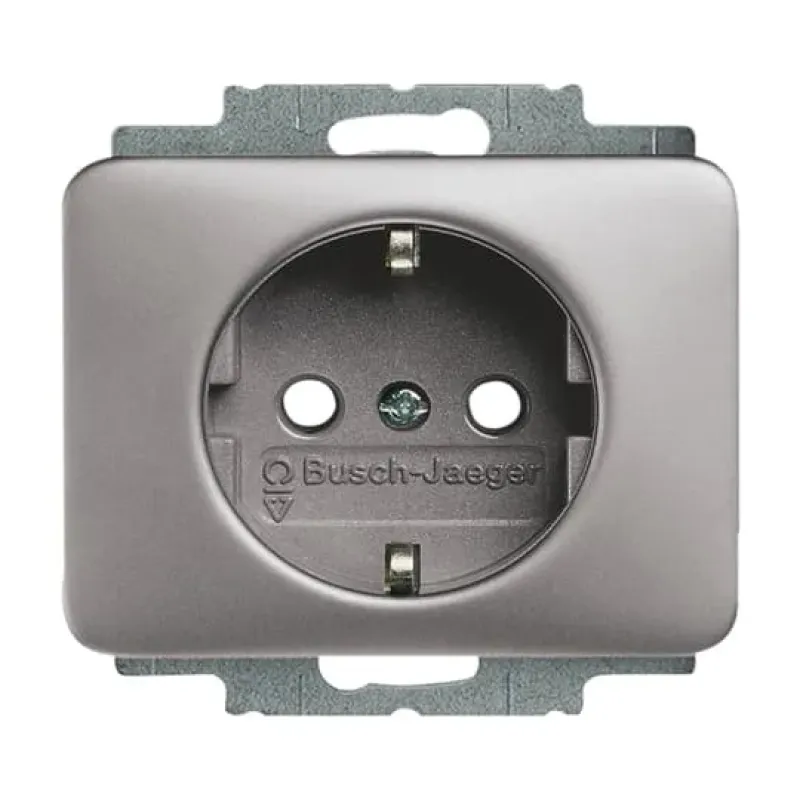 Busch-Jaeger 20 EUC-20 CoverPlates (partly incl. Insert) carat® Platinum 2CKA002011A1417