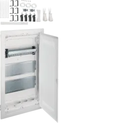 Hager VH36WWH — Volta Multimedia 3 ROW PLASTERBOARD PLASTIC DOOR