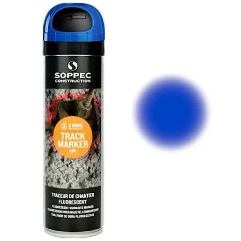 SOPPEC Track Marker zili marķēšanas krāsa, Soppec 500 ml 46-2-141219
