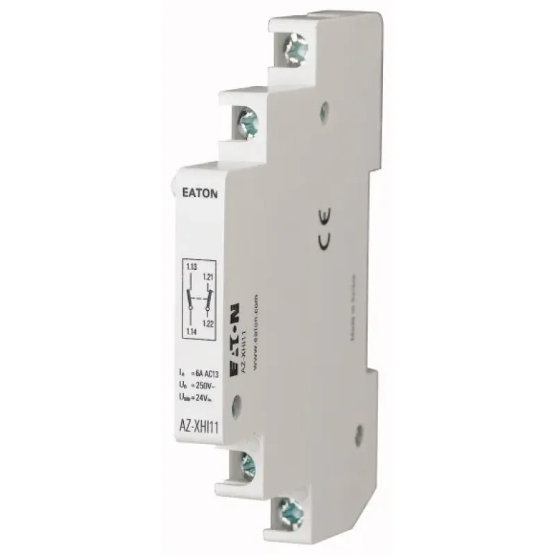 EATON Auxiliary contact, for AZ, 1N/O+1N/C, 0.5HP 212067