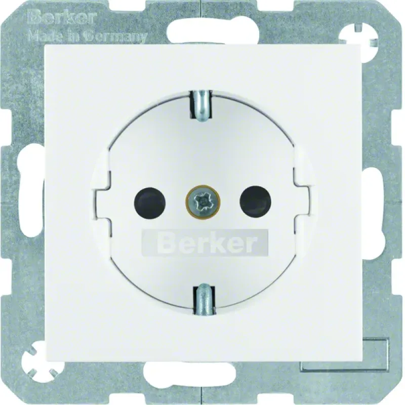 Berker SCHUKO Socket outlet enhanced contact protection 47238989
